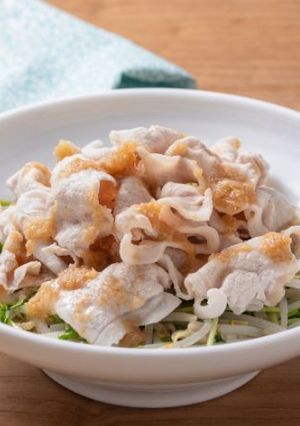 もやしと豆苗の豚しゃぶ-レシピのメイン写真