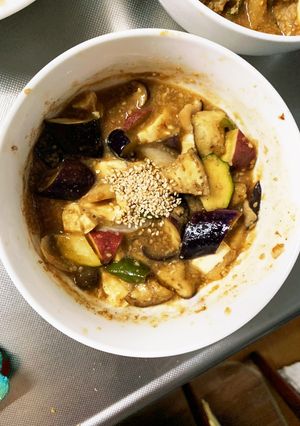 根菜たっぷり極旨甘辛レモン豆腐入ナムル風-レシピのメイン写真