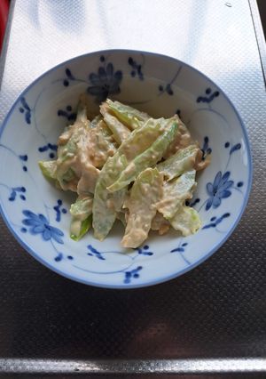 セロリの酒粕あえ-レシピのメイン写真