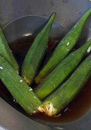 簡単！オクラそうめん-レシピのメイン写真