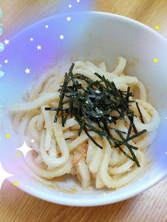 ♡コンビニ風のたらこうどん♡-レシピのメイン写真