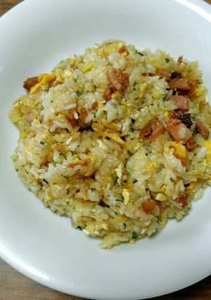 背徳の、背油入りチャーハン-レシピのメイン写真