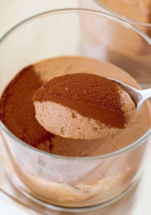 ♡塩こうじの塩チョコムース♡-レシピのメイン写真