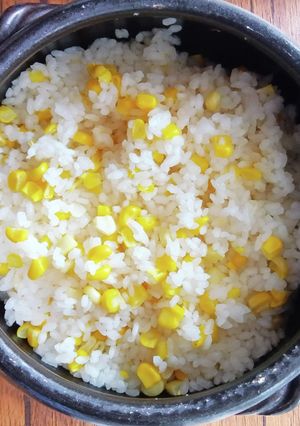 土鍋で炊く☆とうもろこしご飯♪-レシピのメイン写真