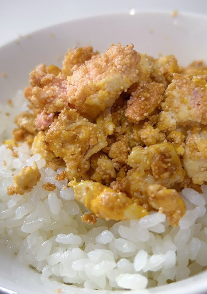 ごはんが進む！たらこと卵のそぼろふりかけ-レシピのメイン写真