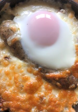 ロコモコ改ソーセージ丼-レシピのメイン写真