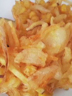 ◆夏レシピ♡とうもろこしの野菜かき揚げ◆-レシピのメイン写真
