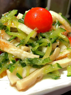 大葉と余り野菜の中華風和えもの-レシピのメイン写真