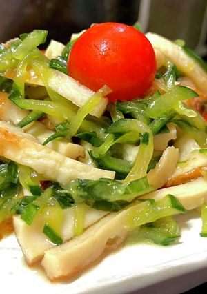 大葉と余り野菜の中華風和えもの-レシピのメイン写真