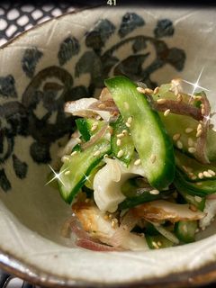 きゅうりと茗荷とちくわの和え物-レシピのメイン写真