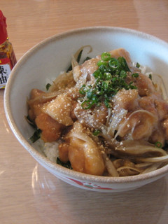 冶部煮風の鶏牛蒡丼-レシピのメイン写真