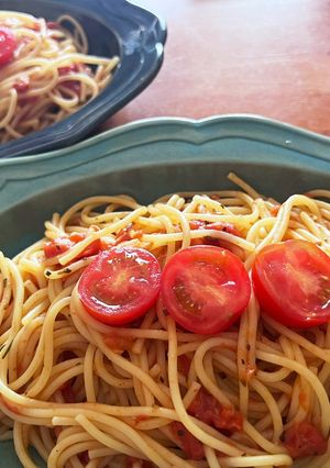 完熟トマトDEめちゃ旨アラビアータパスタ-レシピのメイン写真