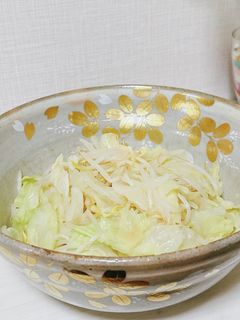 キャベツともやしのマヨポン酢合え-レシピのメイン写真
