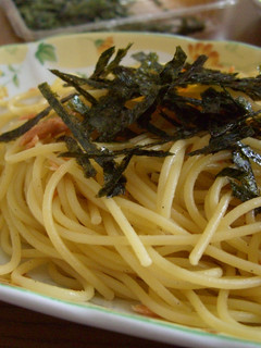 すぐできる♪和風鮭マヨスパゲッティ-レシピのメイン写真