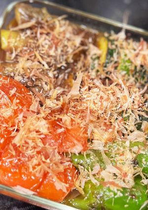 夏野菜の焼き浸し-レシピのメイン写真