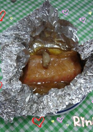 初心者の簡単♪鮭のバターホイル焼き-レシピのメイン写真