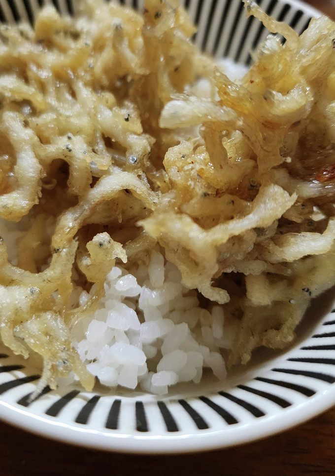 簡単うまい釜揚げシラスのかき揚げ丼-レシピのメイン写真