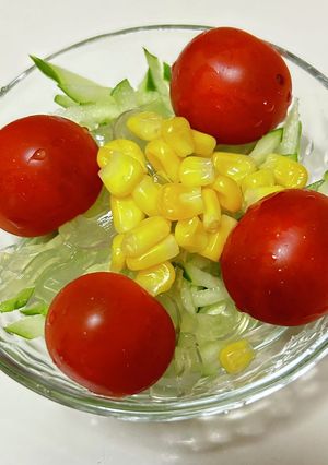 ところてんサラダ-レシピのメイン写真