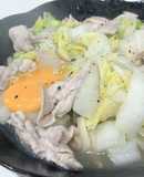 おかずでも丼でも◎白菜と豚肉の炒めもの