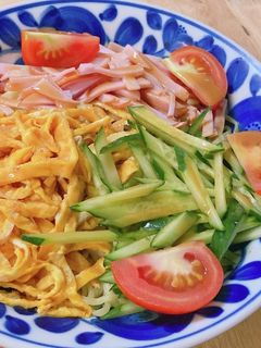 冷やし中華始めました(ごまだれ)-レシピのメイン写真