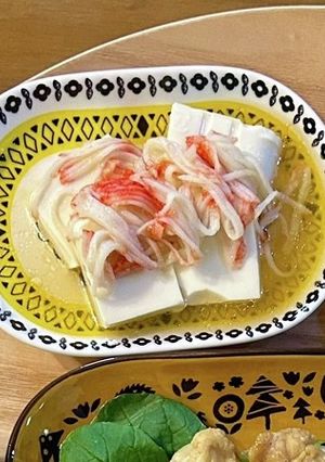 豆腐のカニかま餡かけ-レシピのメイン写真