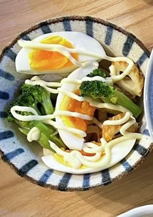 ちくわとブロッコリーのマヨたま-レシピのメイン写真