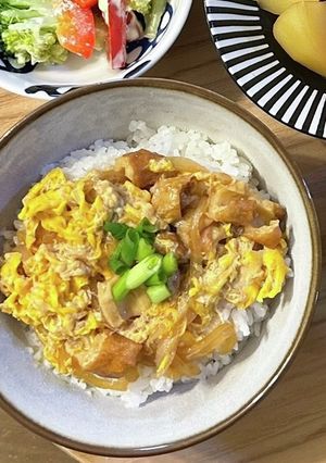 ちくわ入り玉子丼-レシピのメイン写真
