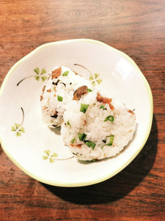 たたき梅干しと大葉の小結び-レシピのメイン写真