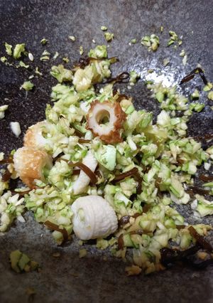子メロンとちくわの和え物-レシピのメイン写真