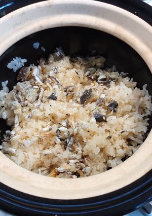 かまどさんｄｅ鮎おこわ-レシピのメイン写真