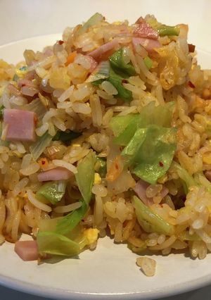 【シャキッ感が美味！】レタキムチャーハン-レシピのメイン写真