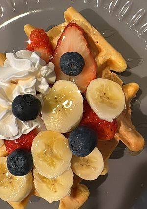 冷めても固くならないワッフル-レシピのメイン写真