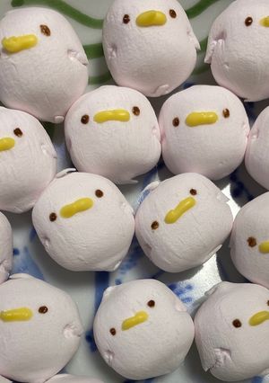 マシュマロひよこ-レシピのメイン写真