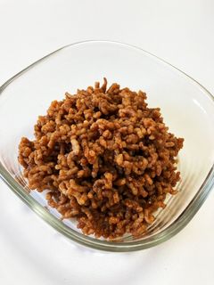 簡単♪肉そぼろ(焼肉のタレ)-レシピのメイン写真