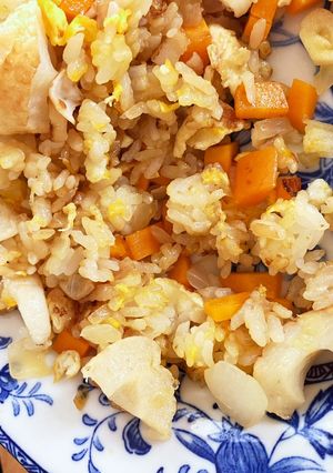 余り物で適当ちくわチャーハン-レシピのメイン写真