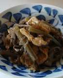 ぜんまい・ふき・糸こんにゃくの煮物