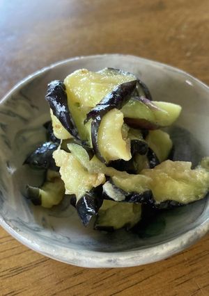 夏の定番 茄子の辛子和え-レシピのメイン写真