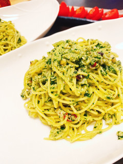 大葉と魚介ラグーソースパスタ-レシピのメイン写真