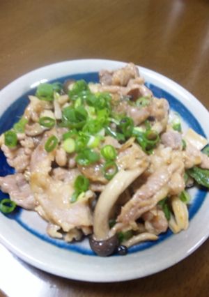 ★豚肉＆きのこの中華炒め★-レシピのメイン写真