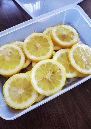 れもんの蜂蜜漬け-レシピのメイン写真