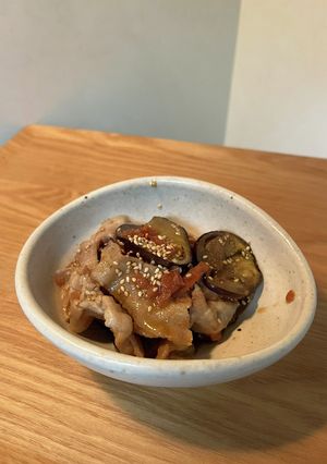 ナスと豚しゃぶのあっさり和え-レシピのメイン写真