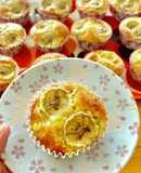 ホットケーキミックスでバナナマフィン