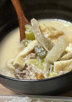 粕汁 メモ用-レシピのメイン写真