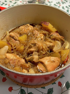 찜닭(チムタク)韓国の鶏肉の煮物-レシピのメイン写真