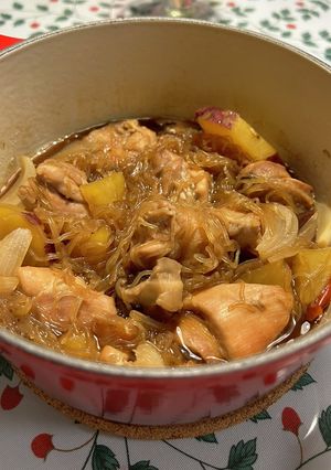 찜닭(チムタク)韓国の鶏肉の煮物-レシピのメイン写真