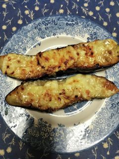 ナスの味噌チーズ焼き🍆🧀-レシピのメイン写真