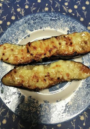 ナスの味噌チーズ焼き🍆🧀-レシピのメイン写真