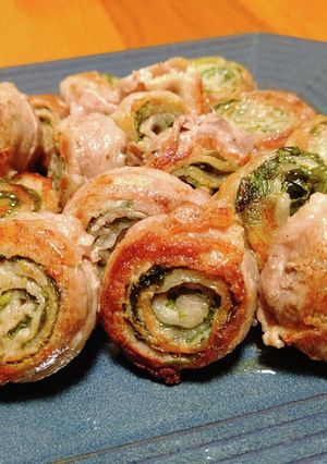 焼き鳥屋さん風 ＝ 豚バラしそ巻き ＝-レシピのメイン写真