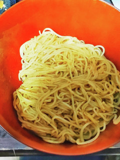 油 だし醤油 炒め 素麺-レシピのメイン写真