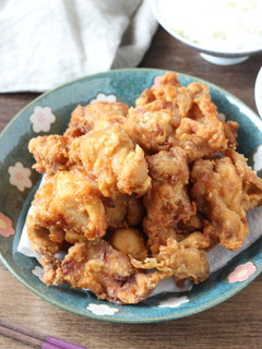 夫が愛する♡鶏のから揚げ(定食屋風)-レシピのメイン写真